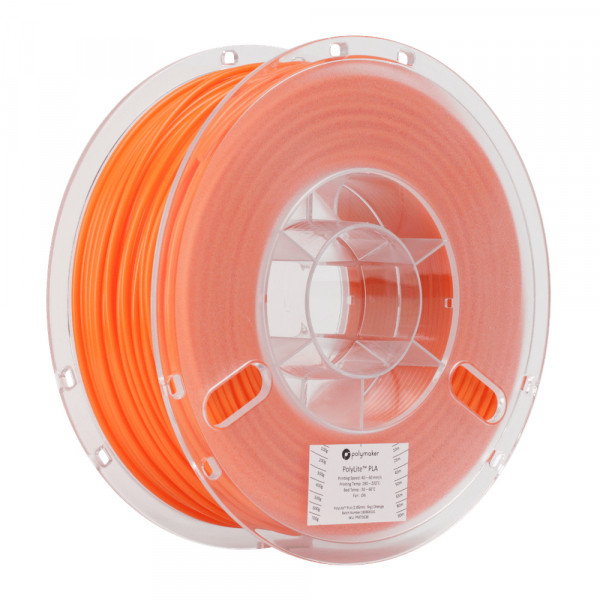 Polymaker PolyLite PLA filament 2,85 mm Orange 1 kg 70536 PA02023 PM70536 DFP14071 - 1