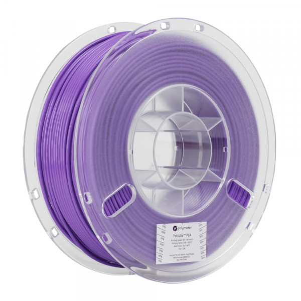 Polymaker PolyLite PLA filament 2,85 mm Purple 1 kg DFP14081 - 1