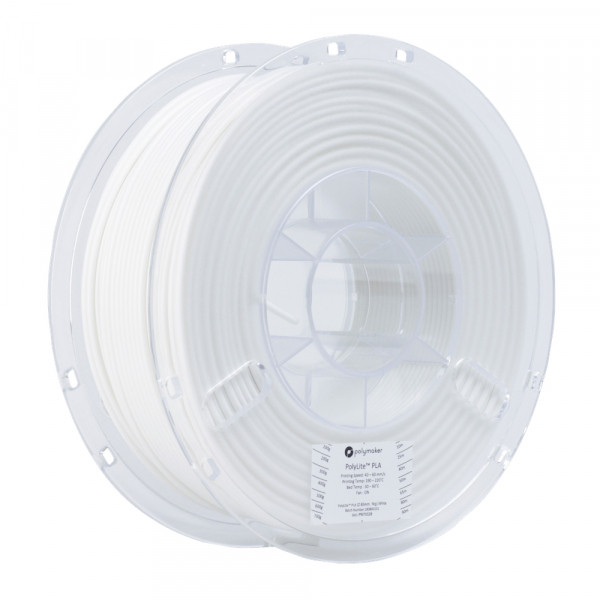 Polymaker PolyLite PLA filament 2,85 mm White 1 kg DFP14083 - 1