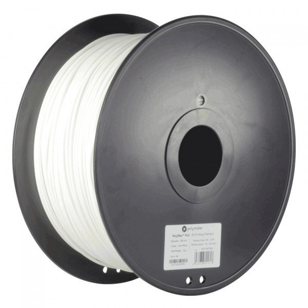 Polymaker PolyMax Tough PLA filament 1,75 mm White 3 kg 70160 PM70160 DFP14120 - 1