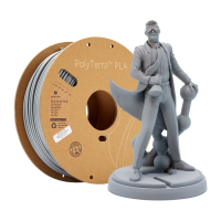 Polymaker PolyTerra PLA filament 1,75 mm Fossil Grey 1 kg PM70824 DFP14148