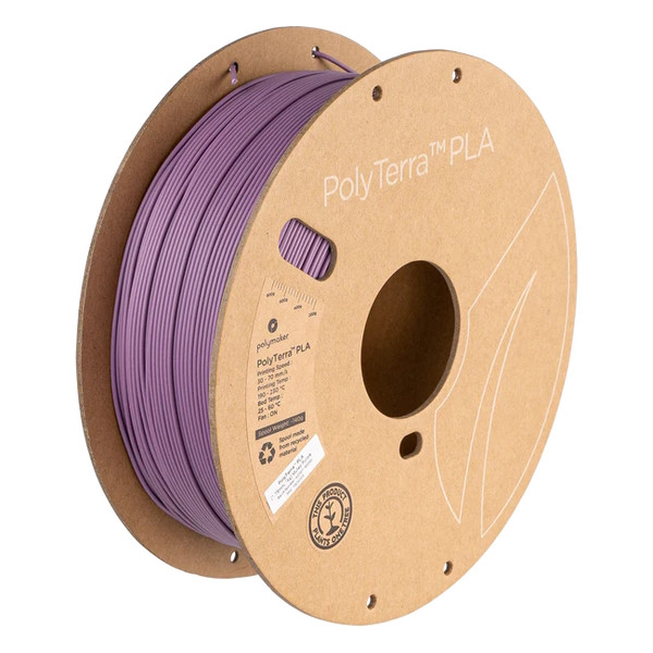 Polymaker PolyTerra PLA filament 1,75 mm Muted Purple 1 kg PA04005 DFP14350 - 1