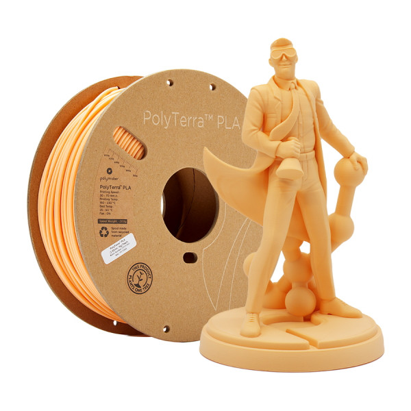 Polymaker PolyTerra PLA filament 2,85 mm Peach 1 kg 70864 DFP14143 - 1