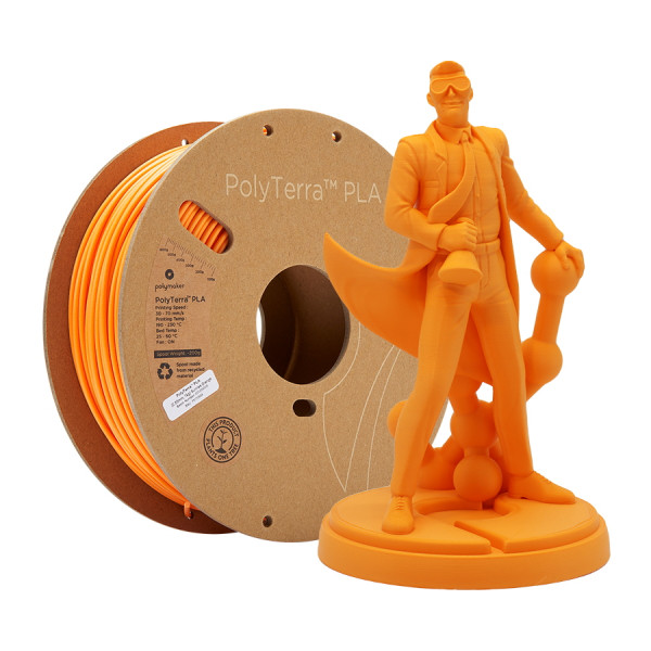Polymaker PolyTerra PLA filament 2,85 mm Sunrise Orange 1 kg 70849 DFP14155 - 1