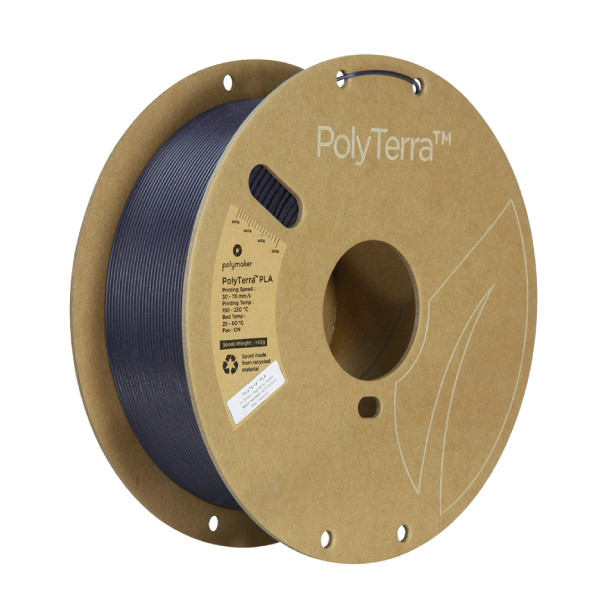 Polymaker PolyTerra PLA filament Army Purple 1,75 mm 1 kg DFP16177 - 1