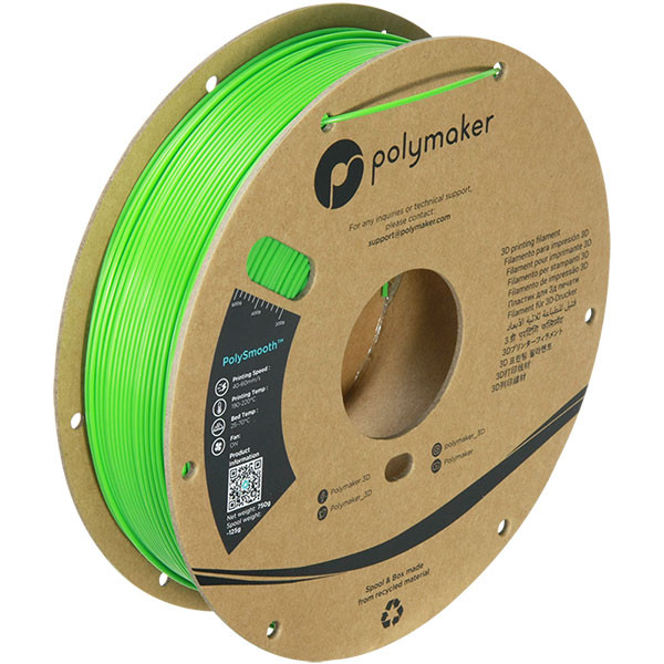 Polymaker Polysmooth filament 1,75 mm Green 0,75 kg 70512 PJ01006 PM70512 DFP14222 - 1