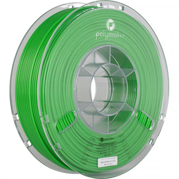Polymaker Polysmooth filament 2,85 mm Green 0,75 kg 70513 PJ01018 PM70513 DFP14223 - 1