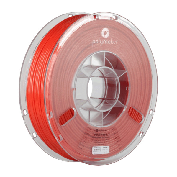 Polymaker Polysmooth filament 2,85 mm Red 0,75 kg 70507 PJ01016 PM70507 DFP14131 - 1
