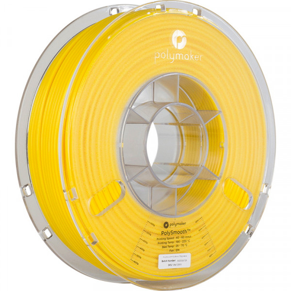 Polymaker Polysmooth filament 2,85 mm Yellow 0,75 kg 70511 PJ01019 PM70511 DFP14229 - 1