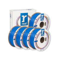 REAL Filament PLA Blauw 1,75 mm 5-pack 1 kg DHM10095