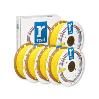 REAL Filament PLA Geel 1,75 mm 5-pack 1 kg DHM10083