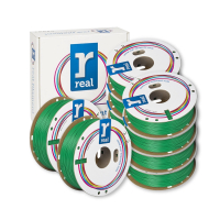 REAL Filament PLA Groen 1,75 mm 10-pack 1 kg DHM10093