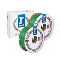REAL Filament PLA Groen 1,75 mm 2-pack 1 kg DHM10091