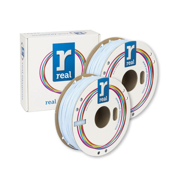 REAL Filament PLA Lichtblauw 1,75 mm 2-pack 1 kg DHM10106 - 1