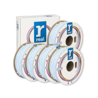 REAL Filament PLA Lichtblauw 1,75 mm 5-pack 1 kg DHM10107