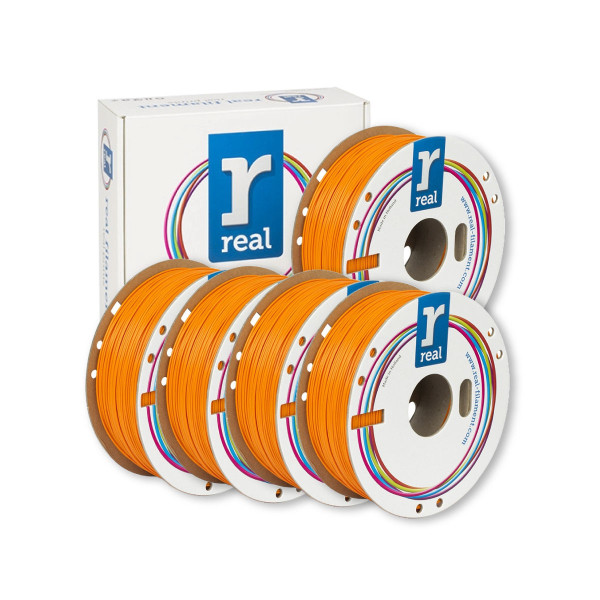 REAL Filament PLA Oranje 1,75 mm 5-pack 1 kg DHM10116 - 1