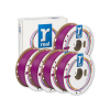 REAL Filament PLA Paars 1,75 mm 5-pack 1 kg DHM10119 - 1