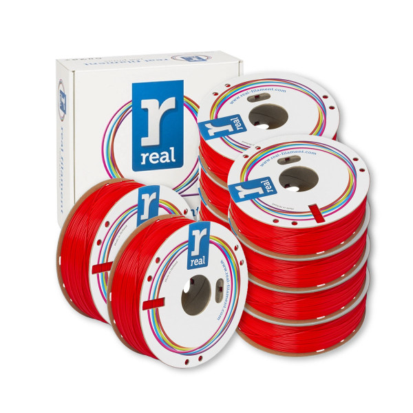 REAL Filament PLA Rood 1,75 mm 10-pack 1 kg DHM10090 - 1
