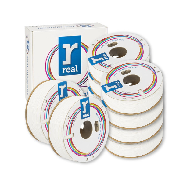 REAL Filament PLA Wit 1,75 mm 10-pack 1 kg DHM10087 - 1