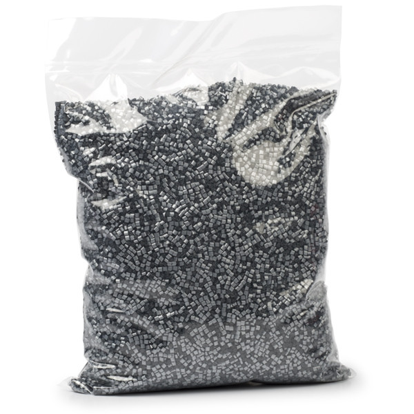 REAL PLA Pellets grijs 1 kg  DPL00024 - 1