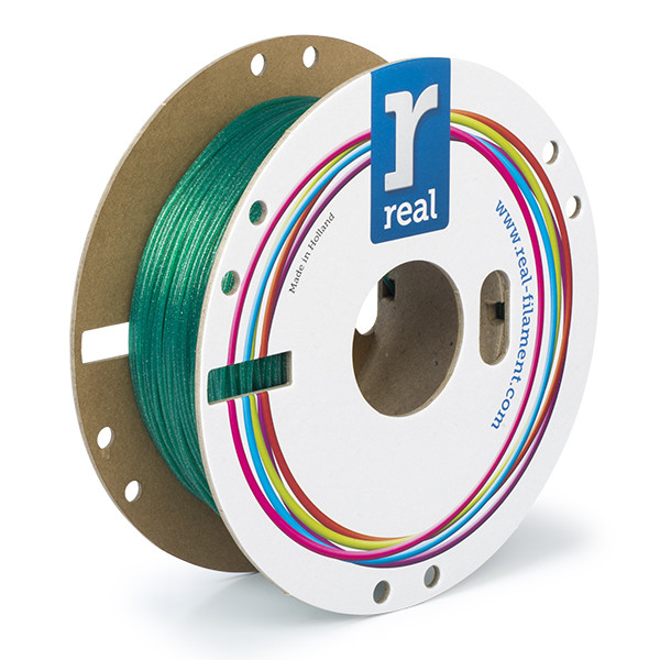 REAL Sparkle Emerald Green filament 1,75 mm PLA 0,5 kg DFP02391 - 2