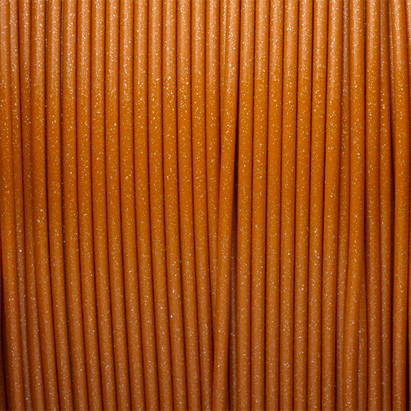 REAL Sparkle Orange Quartz filament 1,75 mm PLA 0,5 kg  DFP02346 - 3