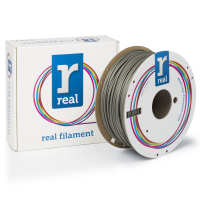 REAL filament Antique Silver 2,85 mm PLA Mat 1 kg DFP02176