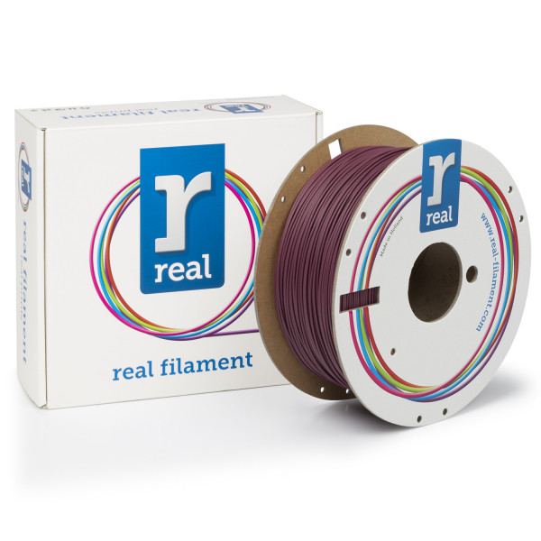 REAL filament Grape Purple 1,75 mm PLA Mat 1 kg  DFP02359 - 1