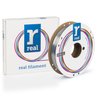 REAL filament Satin Silver 1,75 mm PLA 0,5 kg  DFP02197