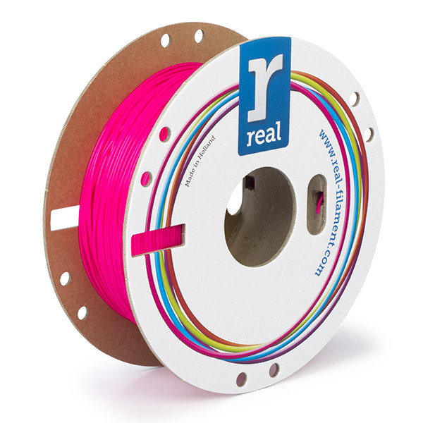 REAL filament fluorescerend roze 1,75 mm PLA 0,5 kg  DFP02340 - 2