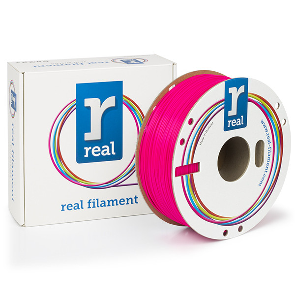 REAL filament fluorescerend roze 1,75 mm PLA 1 kg  DFP02341 - 1