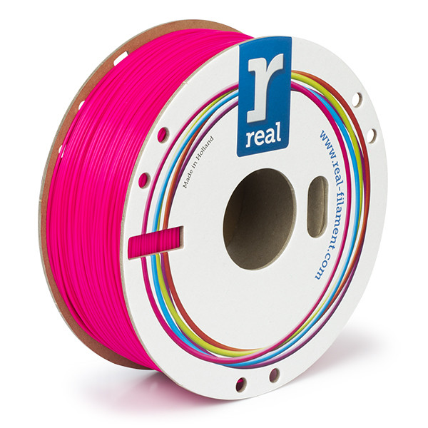 REAL filament fluorescerend roze 1,75 mm PLA 1 kg  DFP02341 - 3