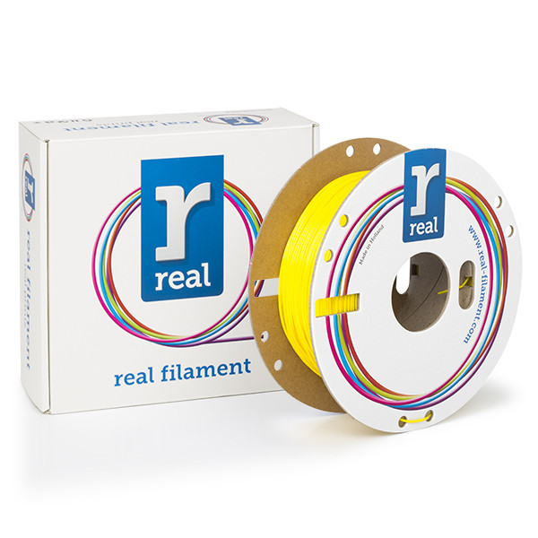 REAL filament geel 1,75 mm PLA 0,5 kg  DFP02250 - 1