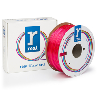REAL filament magenta transparant 1,75 mm PETG 1 kg  DFE02027