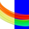 REAL filament sample pakket 1,75 mm PLA fluorescerend  DSP02008