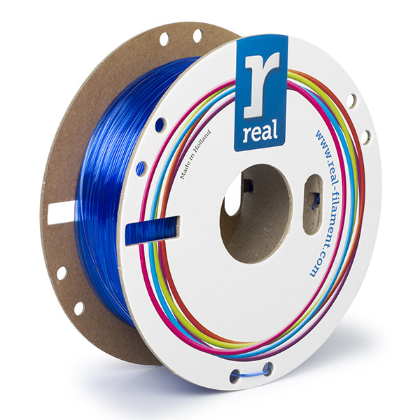 REAL filament transparant blauw 1,75 mm PETG 0,5 kg DFP02228 - 2