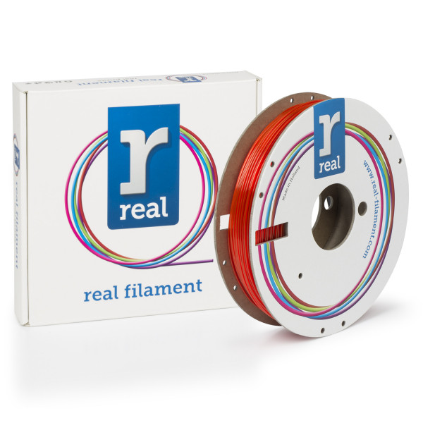 REAL filament transparant oranje 1,75 mm PETG 0,5 kg  DFE02036 - 1