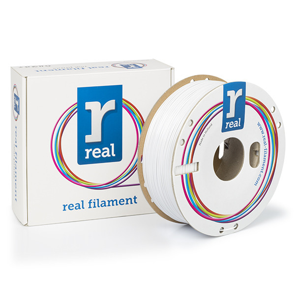 REAL filament wit 1,75 mm PETG Recycled 1 kg  DFP02304 - 1