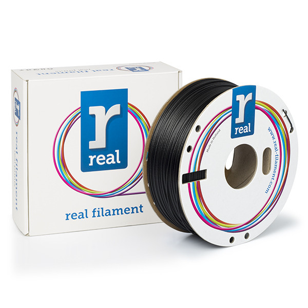 REAL filament zwart 1,75 mm PC-PETG 1 kg  DFP02381 - 1