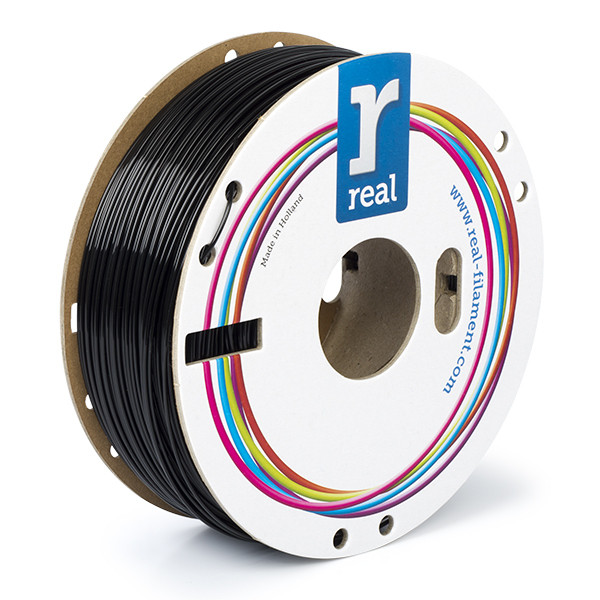 REAL filament zwart 1,75 mm PETG Recycled 1 kg  DFP02306 - 2