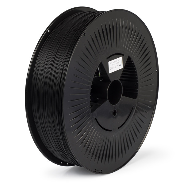 REAL filament zwart 1,75 mm PLA Recycled 5 kg  DFP12037 - 1
