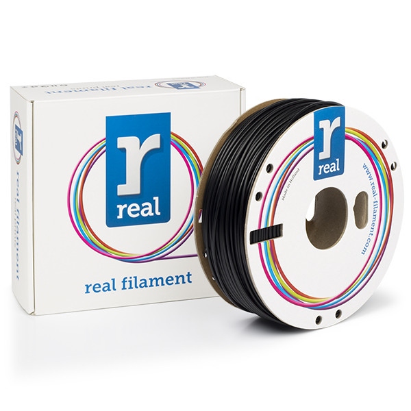 REAL filament zwart 2,85 mm ASA Low Warp 1 kg ASAB1000MM285 DFS02011 - 1