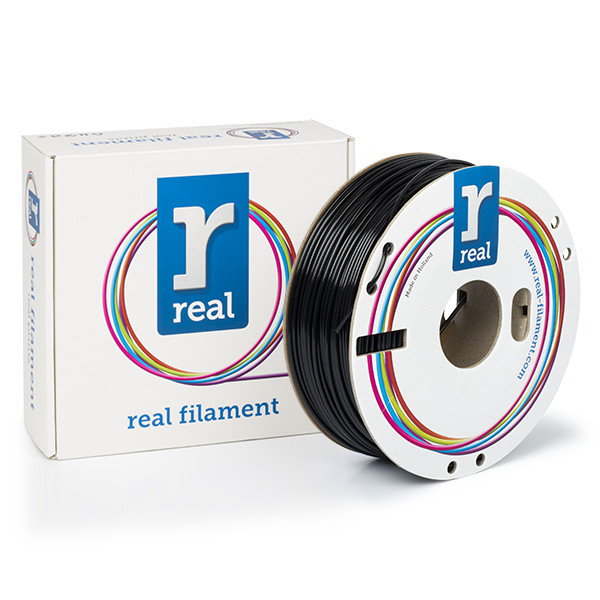 REAL filament zwart 2,85 mm PETG 1 kg  DFP02216 - 1