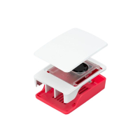 RaspberryPi Raspberry Pi 5 behuizing in rood en wit  DAR01231