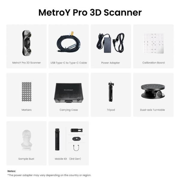 Revopoint MetroY Pro 3D Scanner DAR02600 - 4