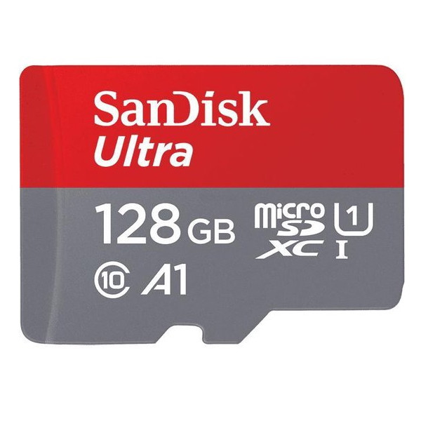 SanDisk Ultra Micro SDXC geheugenkaart class 10 inclusief adapter - 128GB  ASA01989 - 1