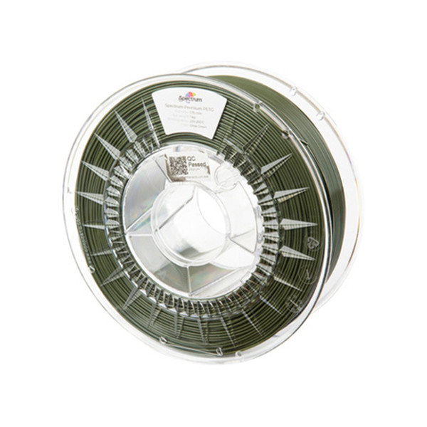 Spectrum Filament PET-G Premium 1,75 mm Olive Green 1 kg 80603 DFS10104 - 1