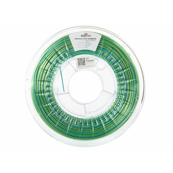 Spectrum Filament PLA SILK Rainbow 1,75 mm Ocean Melange 1 kg 81018 DFS10027 - 2