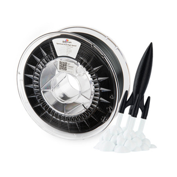Spectrum Filament Premium PLA High Speed 1,75 mm Deep Black 1 kg 81071 DFS10043 - 1