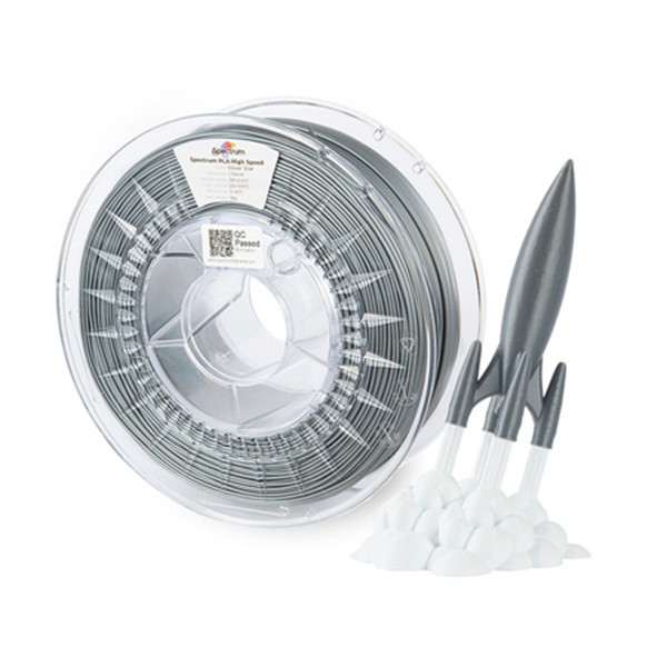Spectrum Filament Premium PLA High Speed 1,75 mm Silver Star 1 kg 81067 DFS10040 - 1